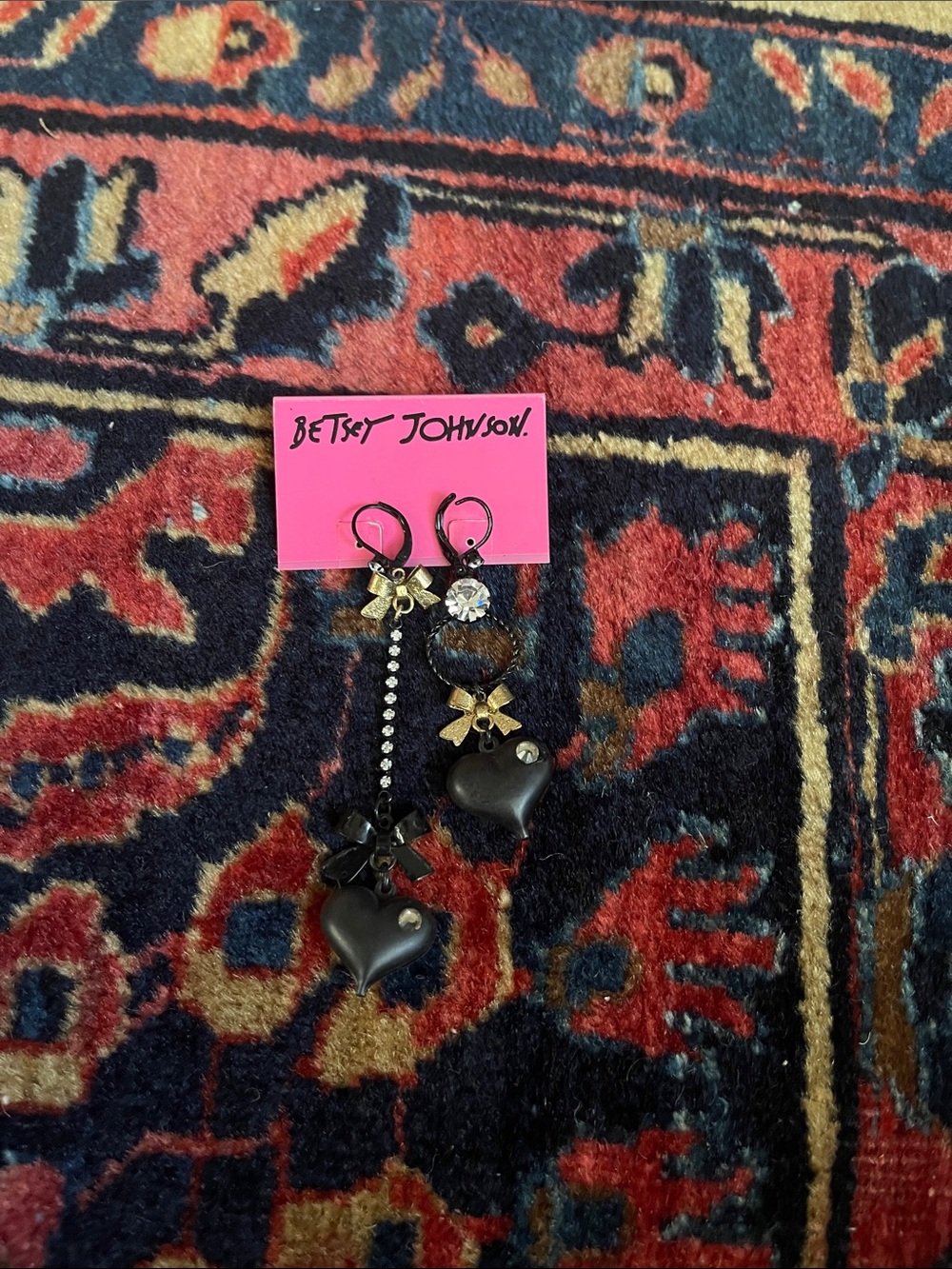 Betsy Johnson earrings vintage